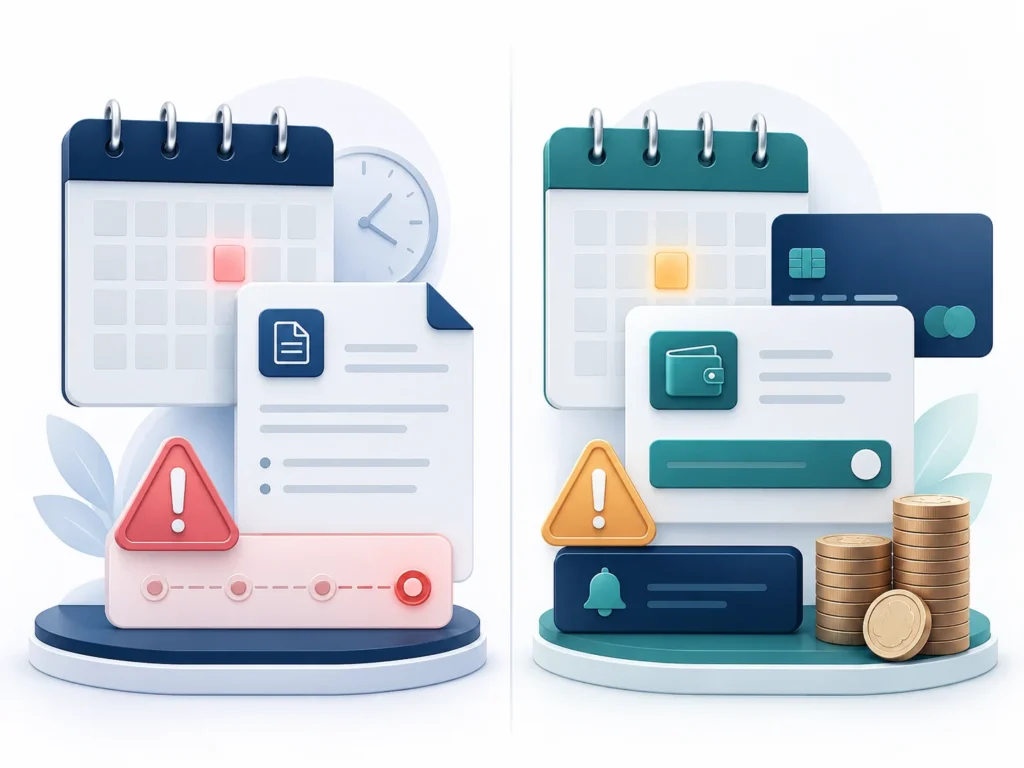 Late Filing and Late Payment Visual