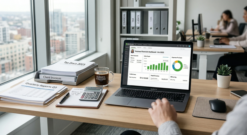 QuickBooks for small business accounting