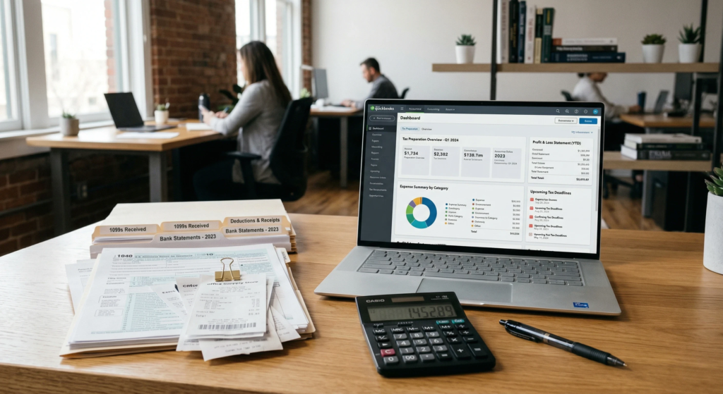 accurate bookkeeping during tax season