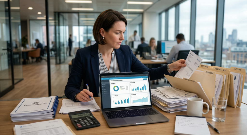 clean up messy financial records