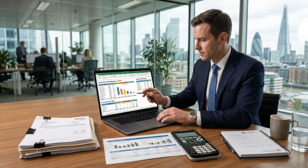 manage accounts payable and receivable efficiently