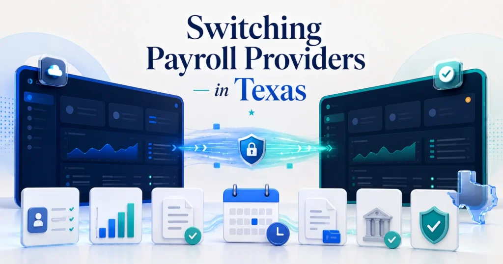 Switching Payroll Providers in Texas