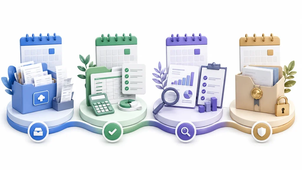 year-end bookkeeping